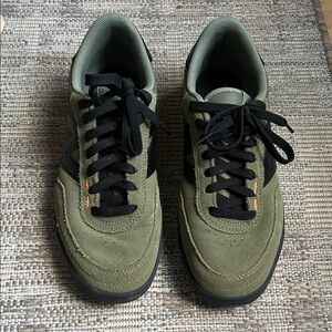 New Balance Olive and Black Men's Sneakers